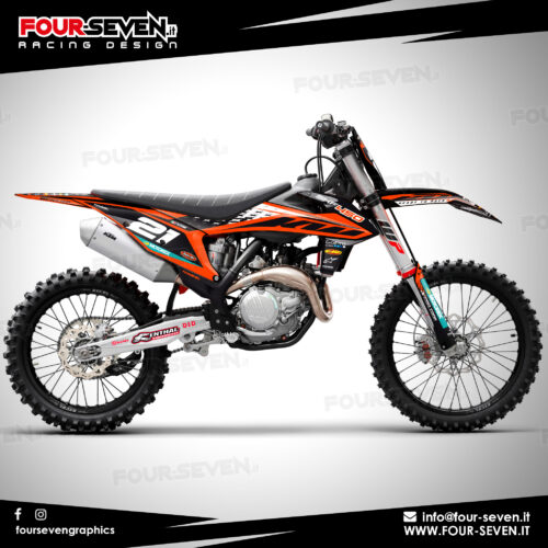 Grafiche per Ktm ORANGE LINE