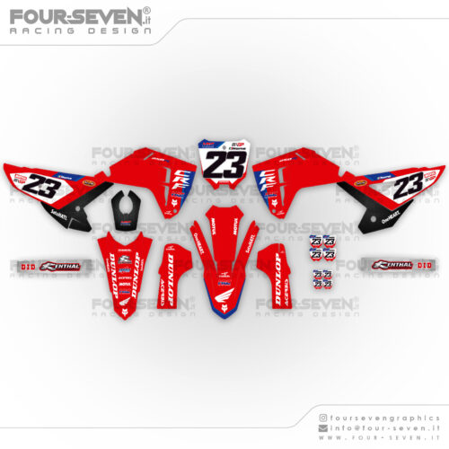Grafiche per Honda FACTORY RED