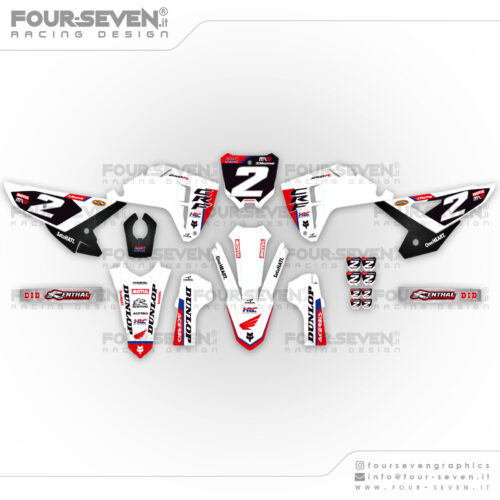 Grafiche per Honda FACTORY WHITE