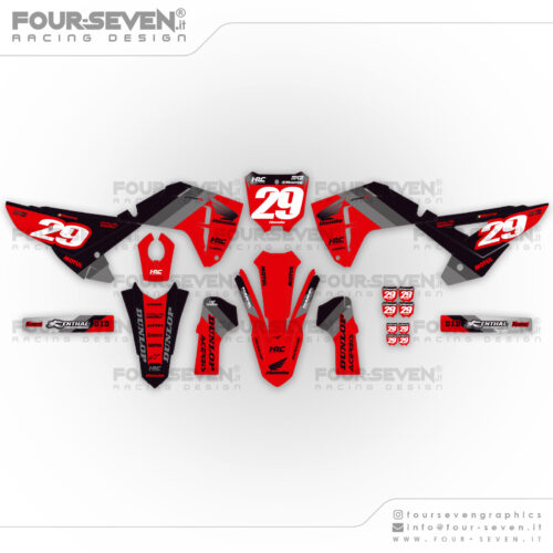 Grafiche per Honda PHOENIX BLACK